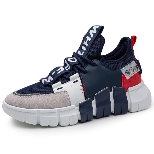 Tenis Casuales con Paneles de Cuero - Image 10