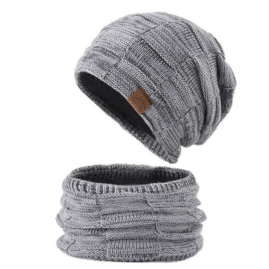 Conjunto de Gorro y Bufanda Tejidos para Parejas - Image 6