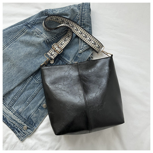 Bolso Bandolera Coreano con Correa Ancha para el Hombro - Image 19