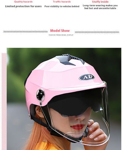 Casco Inteligente Eléctrico Unisex con Batería - Protección Todo Clima - Image 29