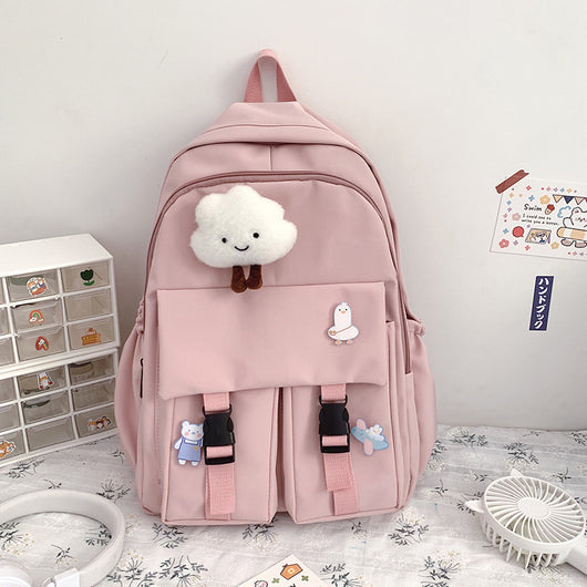 Mochila Escolar Impermeable para Adolescentes con Compartimento Laptop - Image 5