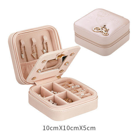 Caja de Almacenamiento Portátil con Cierre de Cremallera para Joyas - Estilo Europeo - Image 13
