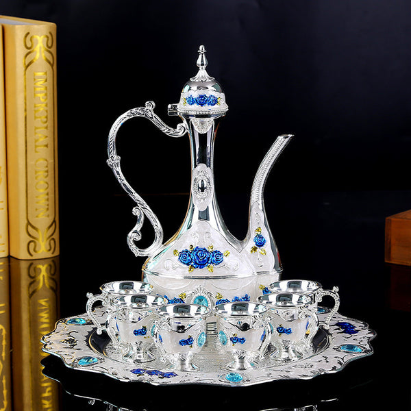 Juego de Vino Elegante para Bodas en Aleación de Zinc