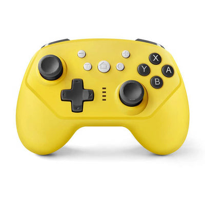 Black wireless Bluetooth gamepad for Nintendo Switch with joysticks, D-pad, and action buttons. - Image 5