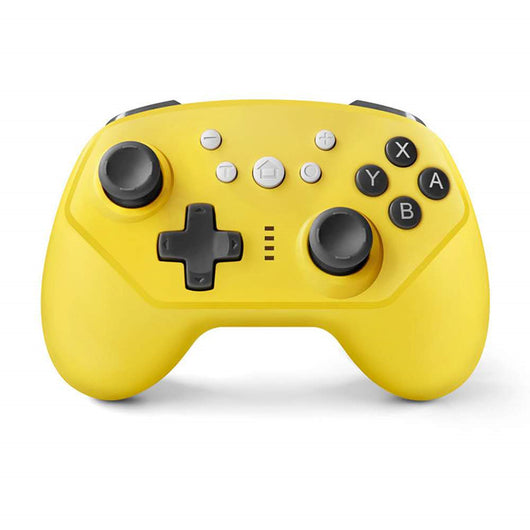 Black wireless Bluetooth gamepad for Nintendo Switch with joysticks, D-pad, and action buttons. - Image 5