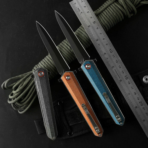 Cuchillo Plegable Multifuncional Portátil con Herramientas para Camping y Supervivencia