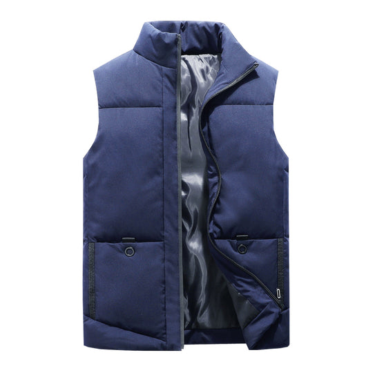 Chaleco Casual de Algodón para Hombre - Abrigo Otoñal - Image 5