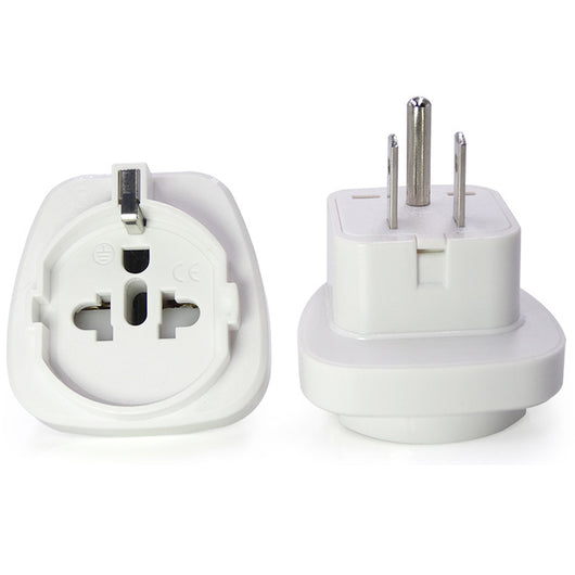 Adaptador de Enchufe USA a Europa y Alemania con Patas Redondas Integradas - Image 5