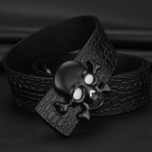 Cinturón para Hombre Maduros con Diseño Calavera - Image 6