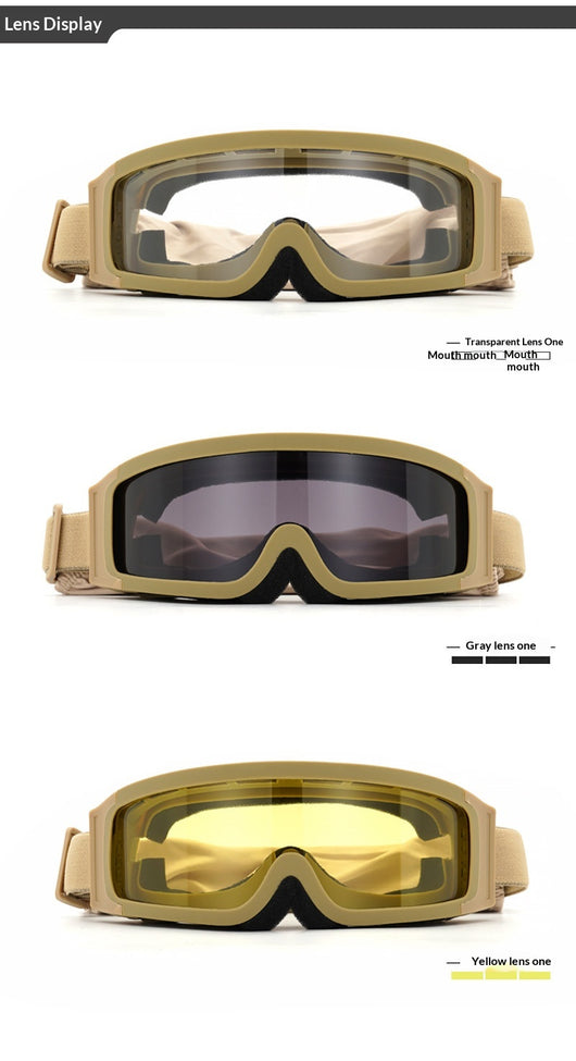 Gafas Tácticas Antiempañante con Protección Balística y Corrección para Miopía - Image 12