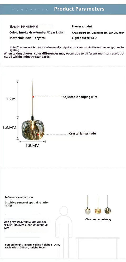 Lámpara de Araña Diseñador Cristal Moderno para Espacios Creativos - Image 16