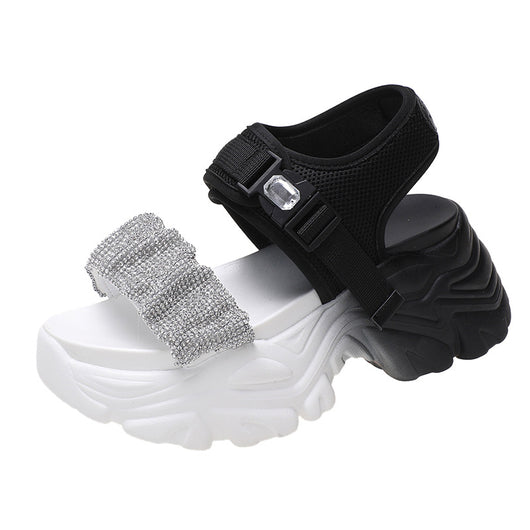 Zapatillas Deportivas Casual con Strass Estilo Romano - Image 3