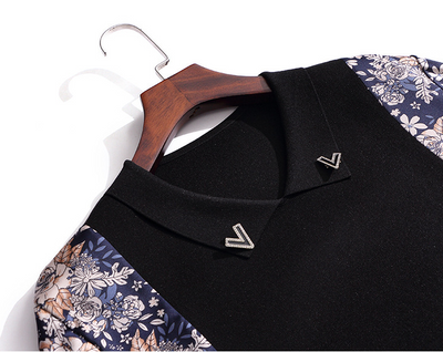 Blusa Tejida Corta Estilo Occidental con Estampado Elegante - Image 14