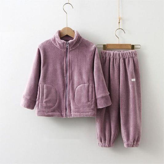 Sudadera Polar Cálida para Niñas - Hoodie Fleece Infantil Confortable