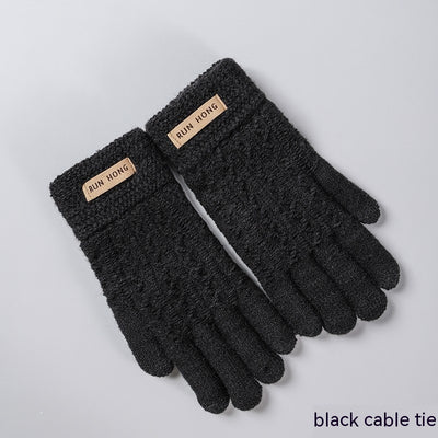 Guantes de Ciclismo Térmicos con Forro Polar y Pantalla Táctil - Image 3