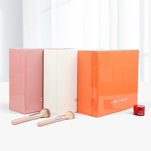 Organizador de Cosméticos de Madera Lacada con Gran Capacidad - Image 6