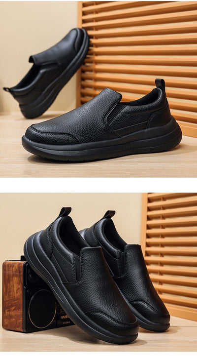 Zapatos de Cuero Ligero Premium para Hombre - Comodidad Casual Elegante - Image 23