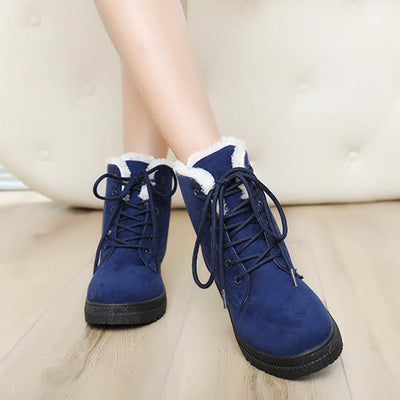 Botas de Invierno para Mujer con Forro Cálido de Felpa - Image 14