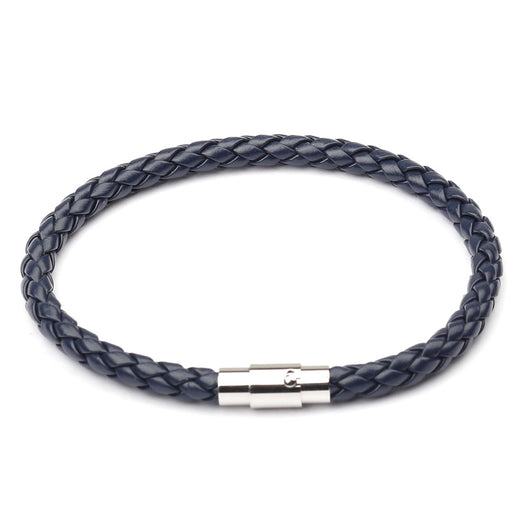 Pulsera de Cuero Trenzado con Magnético para Hombre - Image 6