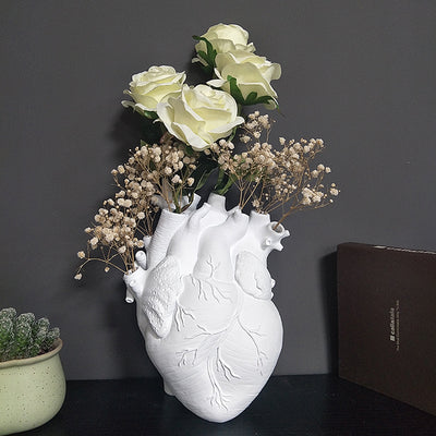 Jarrón Decorativo en Forma de Corazón para Arreglos Florales - Image 35