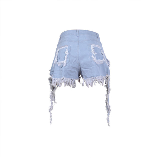 Jeans Delavados con Cristales Brillantes - Image 10