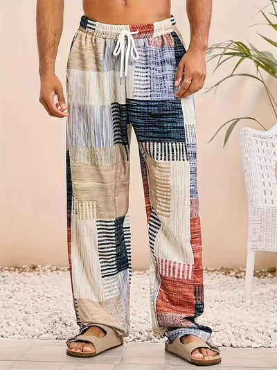 Pantalones Casuales para Hombre con Patrón Cuadros - Diseño Moderno y Versátil - Image 6