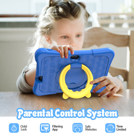 Tablet Infantil 7 pulgadas con Funda Protectora de Silicona y Soporte Giratorio 360° - Image 9