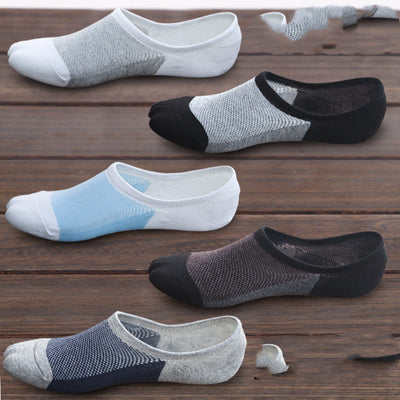 Calcetines Invisibles para Hombre de Algodón Puro - Cortos y Transpirables - Image 3