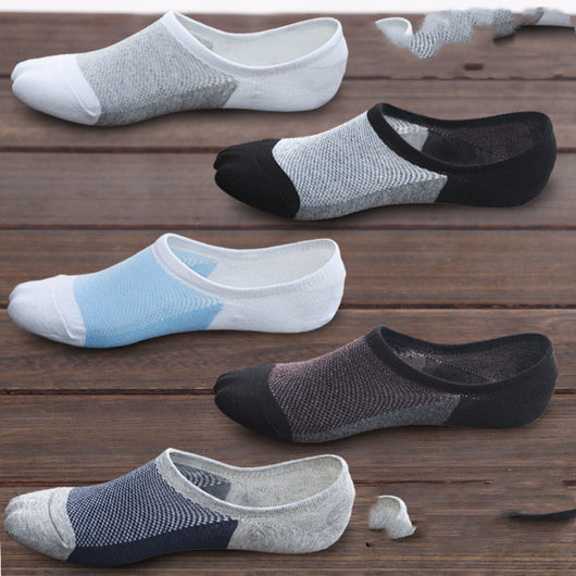 Calcetines Invisibles para Hombre de Algodón Puro - Cortos y Transpirables - Image 3