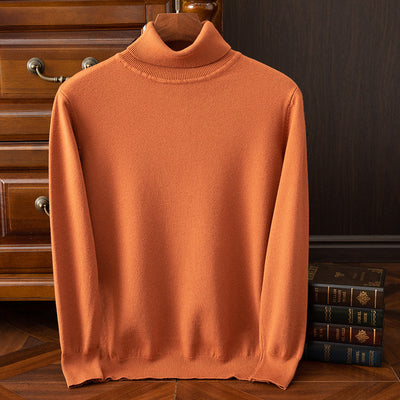 Suéter Cuello Alto para Hombre Otoño Invierno - Abrigo Interior Versátil - Image 10