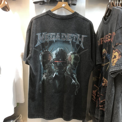 Camiseta Hip Hop Suelta Personalizada con Efecto Desgastado para Hombre - Image 8