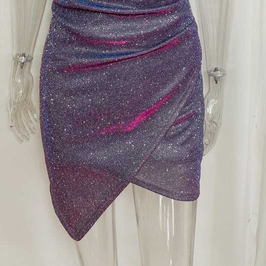 Vestido Dorado Brillante sin Espalda - Diseño Elegante para Primavera y Verano - Image 14