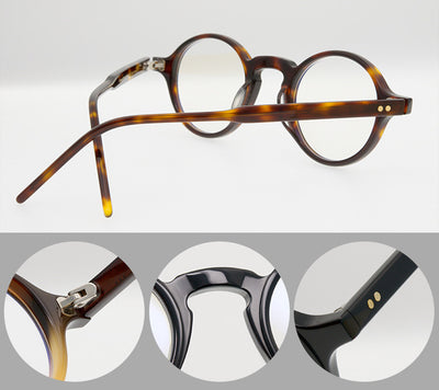 Lentes Ópticos Redondos Minimalista - Diseño Moderno para Hombre - Image 18
