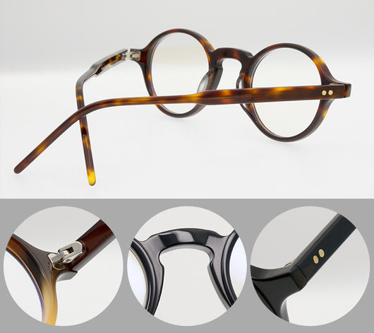 Lentes Ópticos Redondos Minimalista - Diseño Moderno para Hombre - Image 18