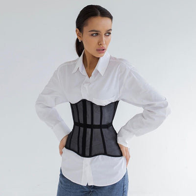 Chaleco Corto Ajustado con Cordones para Mujer - Top Casual Versátil - Image 14