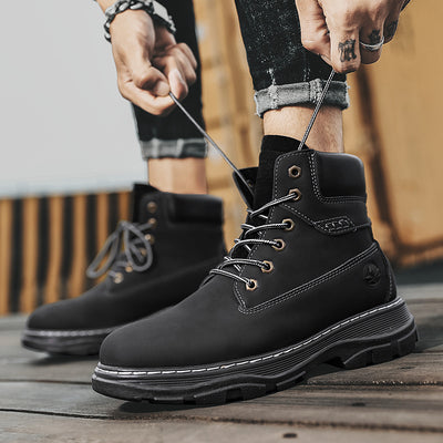 Botas Martin de Cuero Piel Genuina para Otoño e Invierno - Image 6