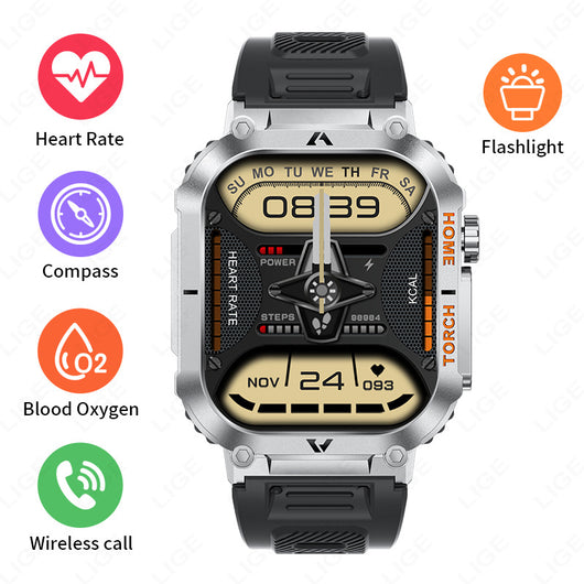 Reloj Deportivo Inteligente con Monitor de Presión Arterial - Image 6