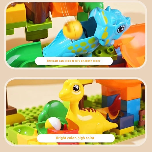 Bloques de Construcción Dinosaurio Transformable - Piezas Grandes para Niños - Image 3