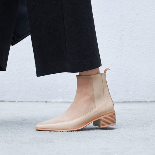 Botas Martin Escarchadas con Tacón Medio - Botines Elegantes - Image 11