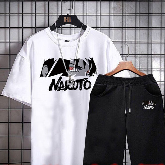 Conjunto Casual Coreano para Hombre: Playera y Shorts de Moda - Image 41