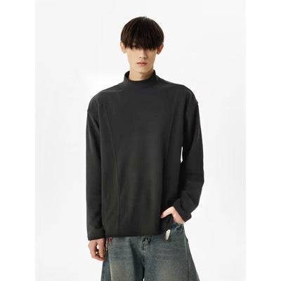 Camiseta Térmica Cuello Alto de Manga Larga para Hombre - Image 6