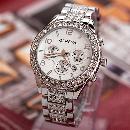 Reloj de Acero con Calendario de Tres Ojos - Image 44