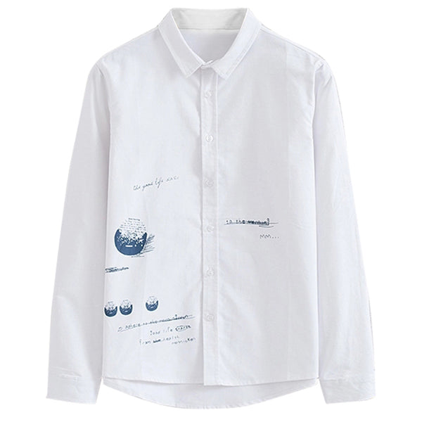 Camisa Slim Fit con Estampado Moderno para Hombre - Image 6