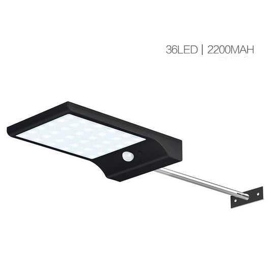 Lámpara Solar de Pared con Sensor de Movimiento 36 LED - Impermeable para Exterior - Image 2