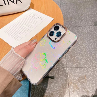 Funda Protectora para Celular con Diseño Láser Amor Multicolor - Image 6