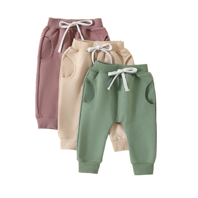 Pantalón de Tres Piezas Color Sólido - Image 9