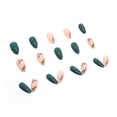 Diseño de Uñas Acrílicas Brillantes Dobles - Image 4