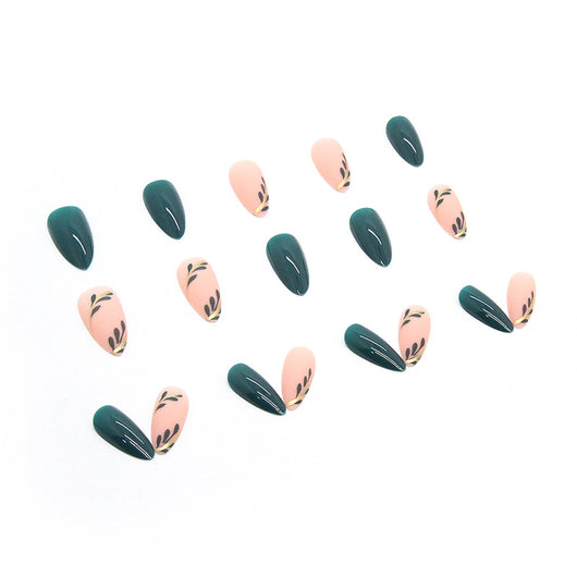 Diseño de Uñas Acrílicas Brillantes Dobles - Image 4