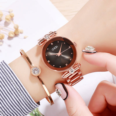 Reloj de Pulsera Acero Inoxidable para Mujer con Movimiento de Cuarzo - Image 10