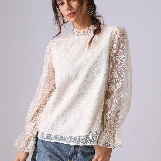 Blusa Calada Bordada para Mujer - Diseño Elegante y Moderno - Image 8